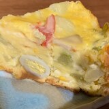 混ぜるだけ簡単！野菜たっぷりケークサレ